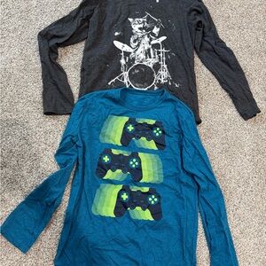 Kids Graphic Long Sleeve Shirts size 12/14